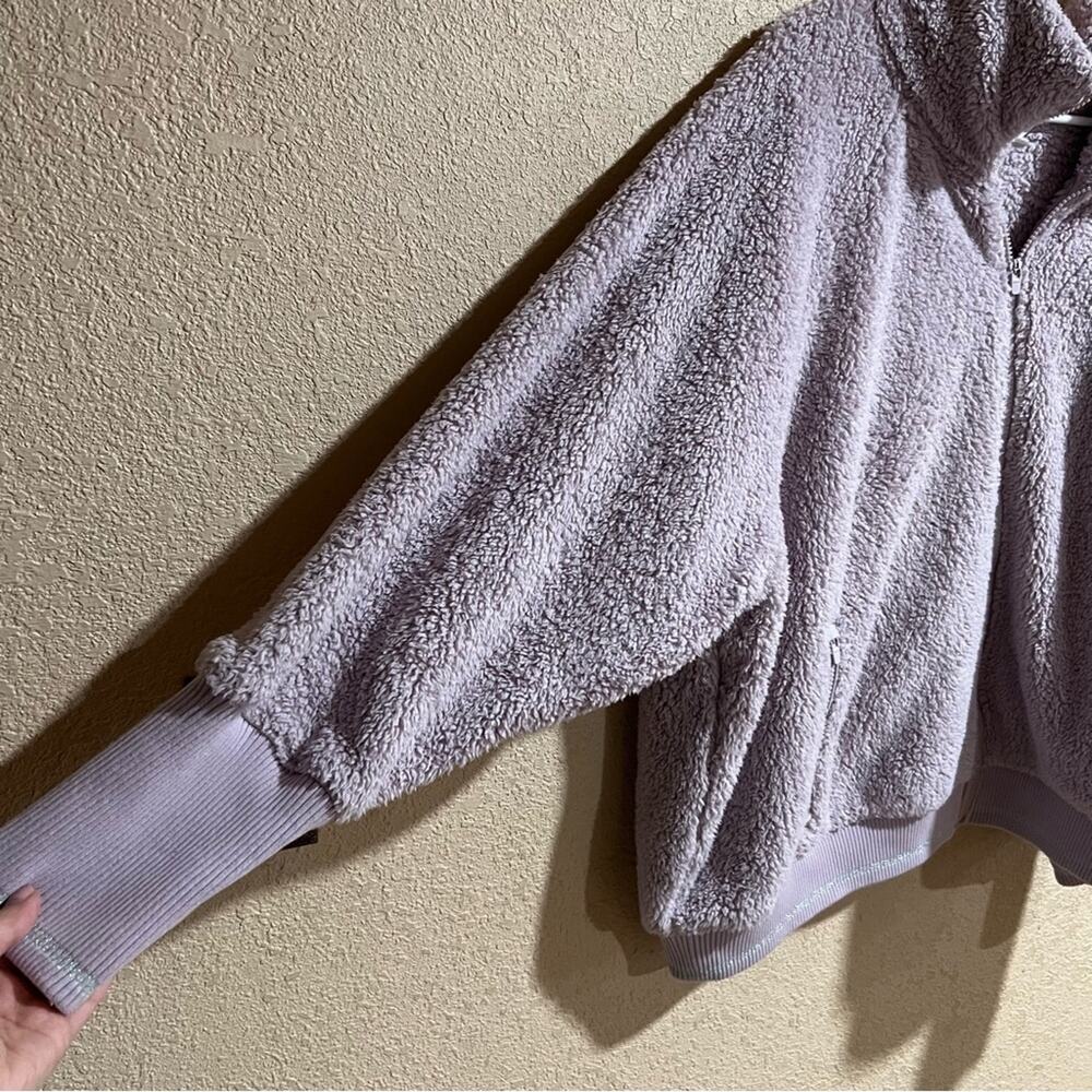 Athleta Tugga Sherpa Jacket - 3X - Shasta Purple - Picture 5 of 14